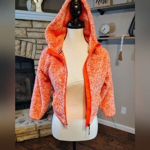 Tommy Hilfiger Kids Vibrant Orange Puffer Jacket